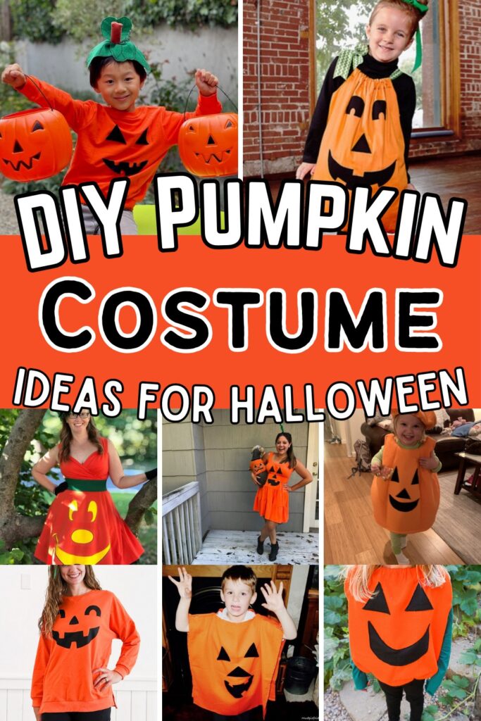 12 DIY Pumpkin Costume Ideas For Halloween - Julie Ann Art