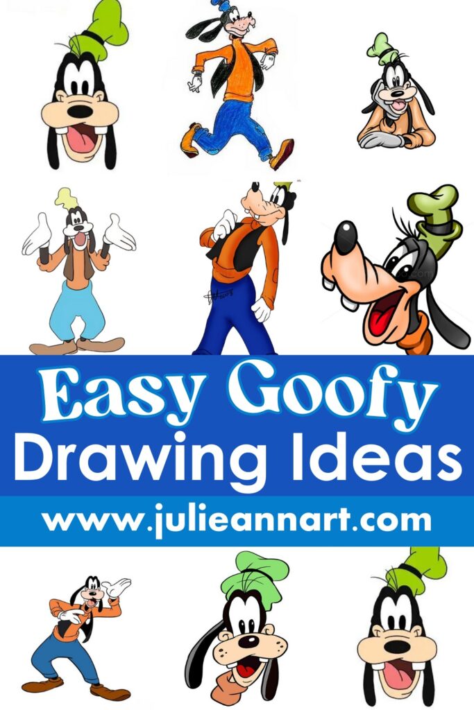 26 Easy Goofy Drawing Ideas - Julie Ann Art