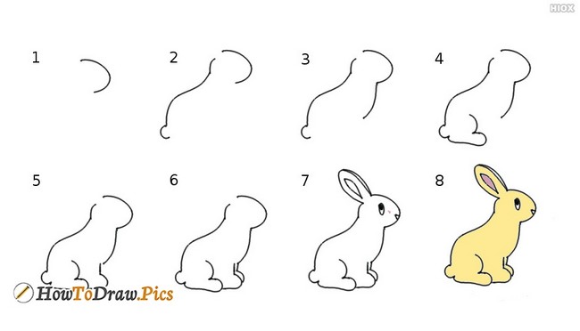 Bunny Ears Drawing