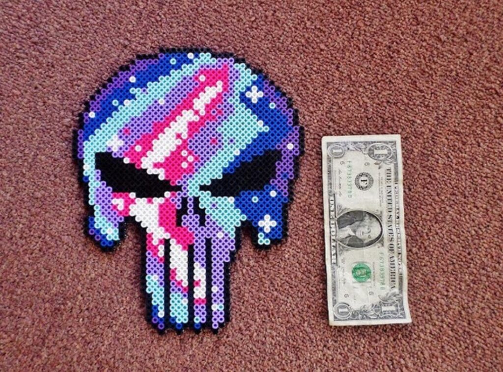 13 Easy Skull Perler Beads Patterns For Beginners Julie Ann Art