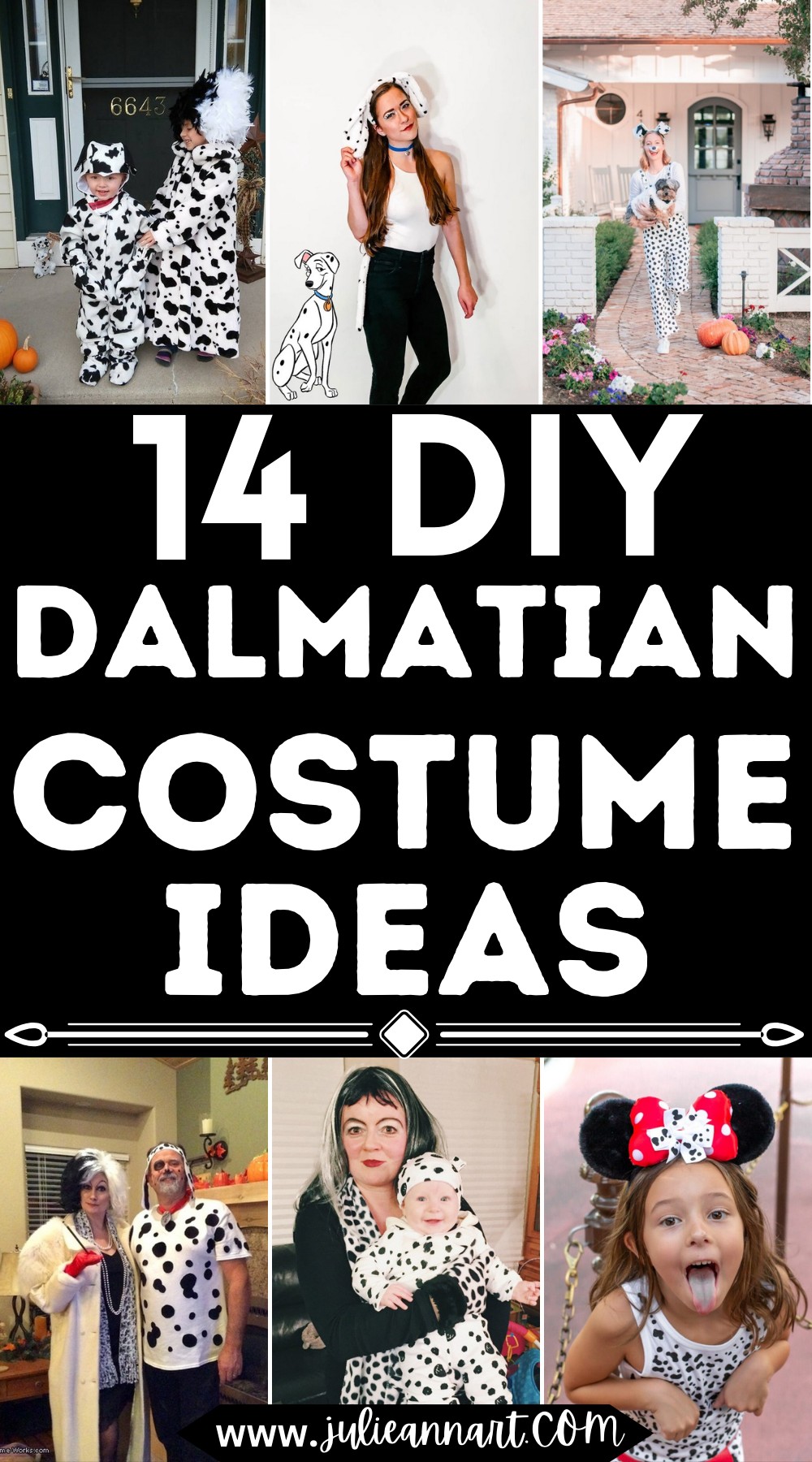 DIY Dalmatian Costume Ideas
