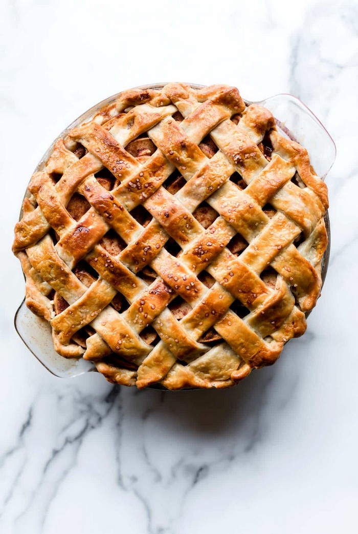 Homemade Apple Pie with Chai Spices