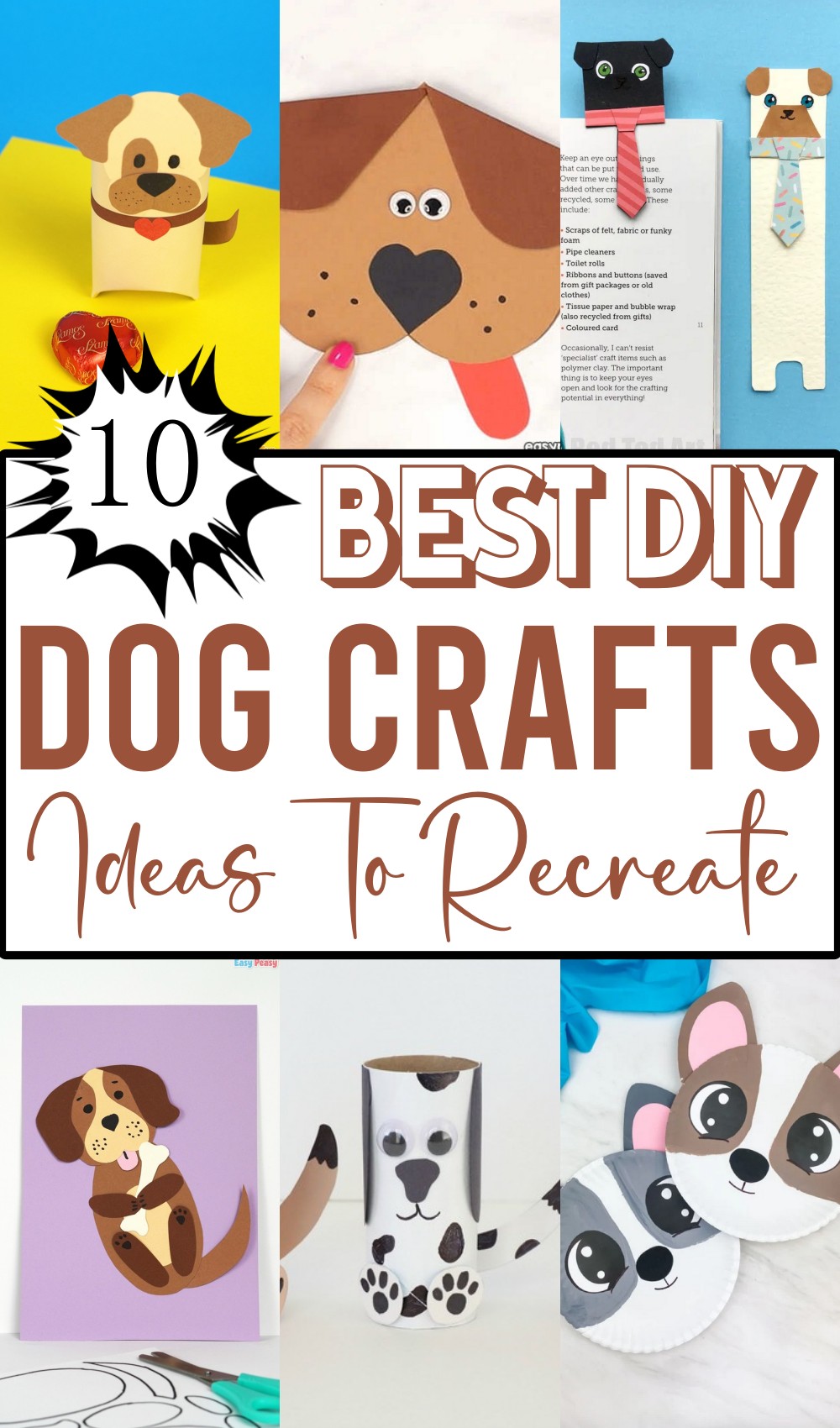 10 DIY Dog Crafts for Pet Lovers and Creative Families - Julie Ann Art