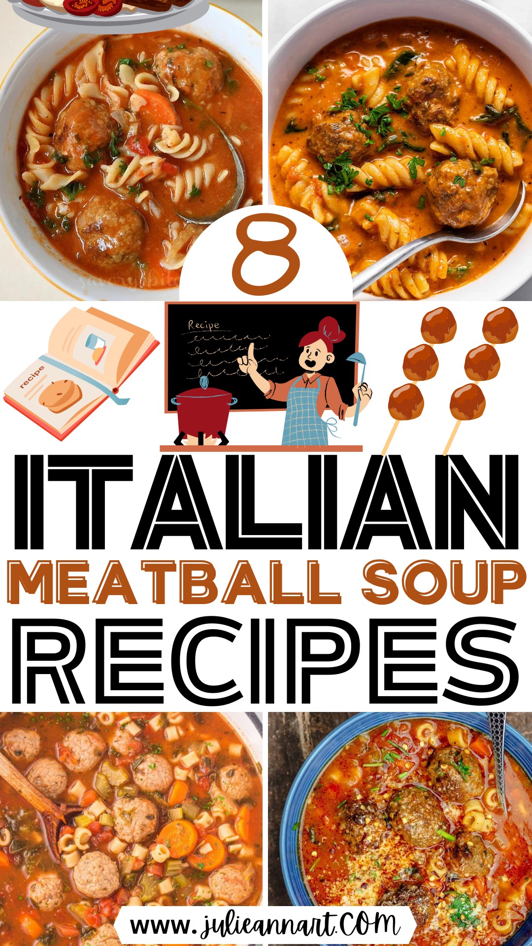 Italian Meatball Soup Recipes Delicious And Heartwarming Julie Ann Art