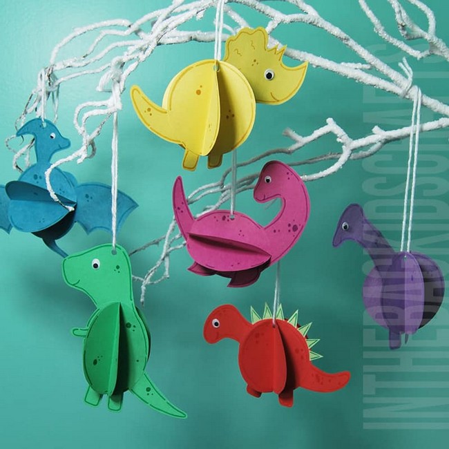 Roaringly Fun DIY Paper Dinosaur Crafts For Kids