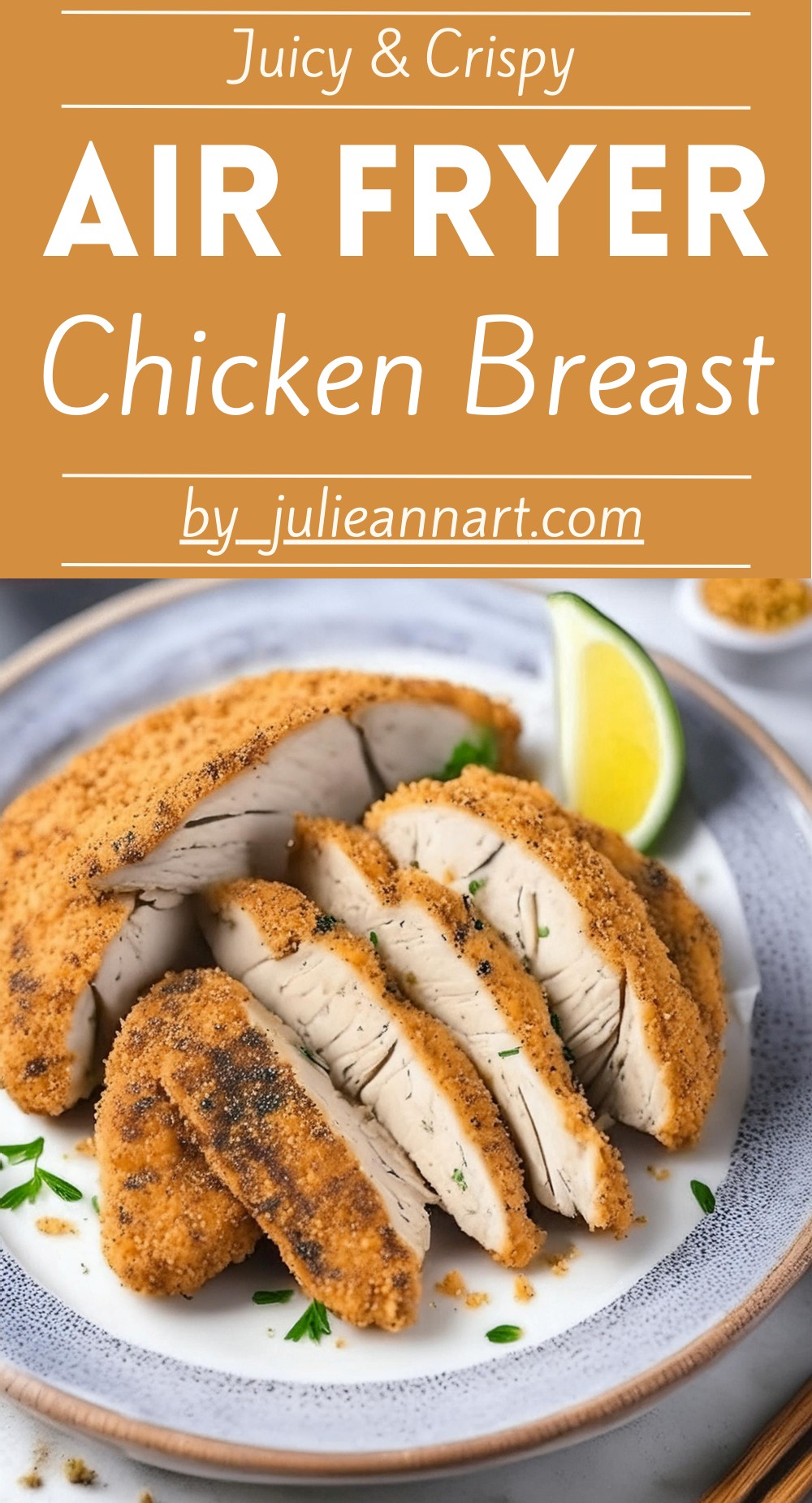 Air Fryer Chicken Breast Recipe Healthy And Tasty - Julie Ann Art