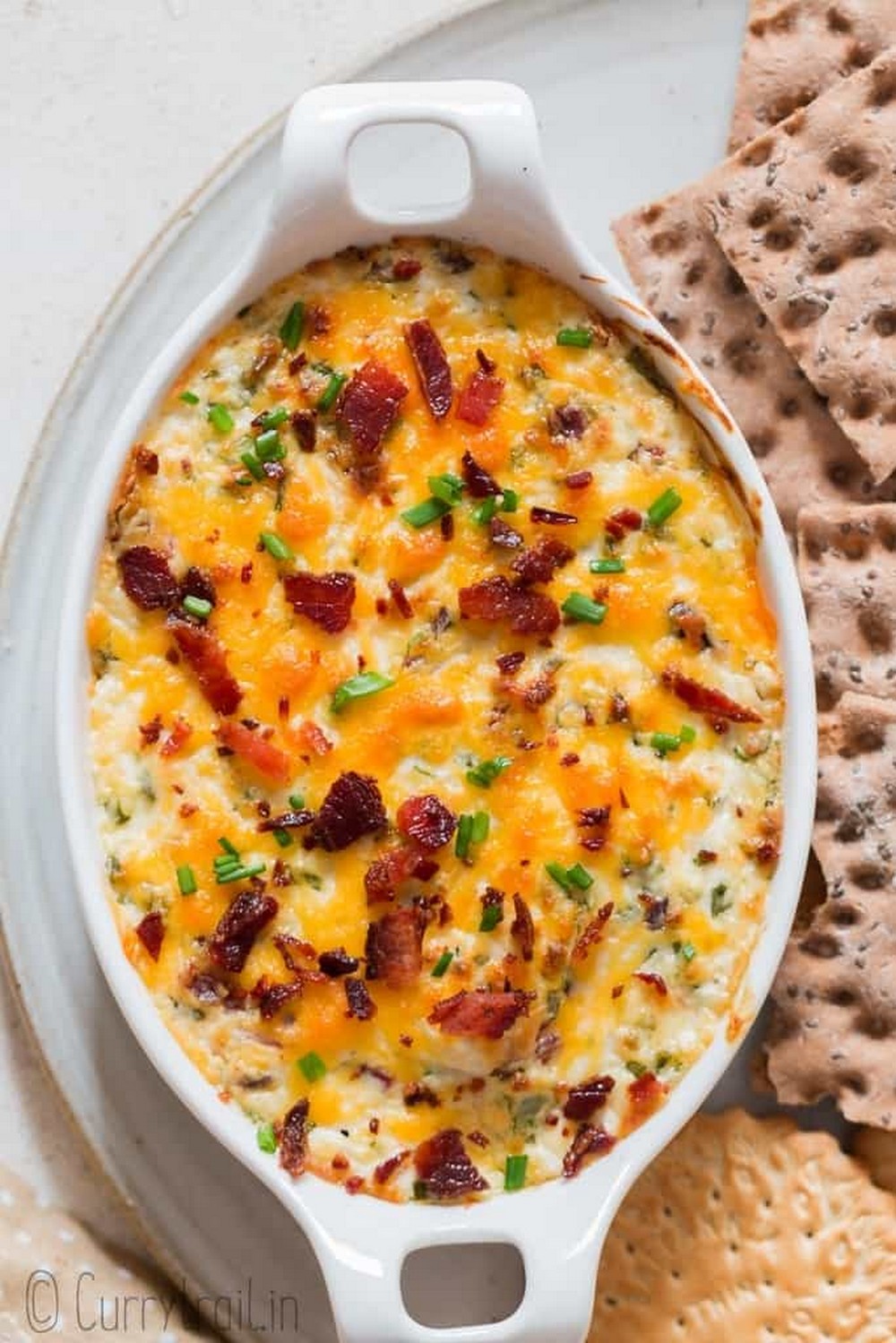 Best Cream Cheese Dip With Bacon And Cheddar