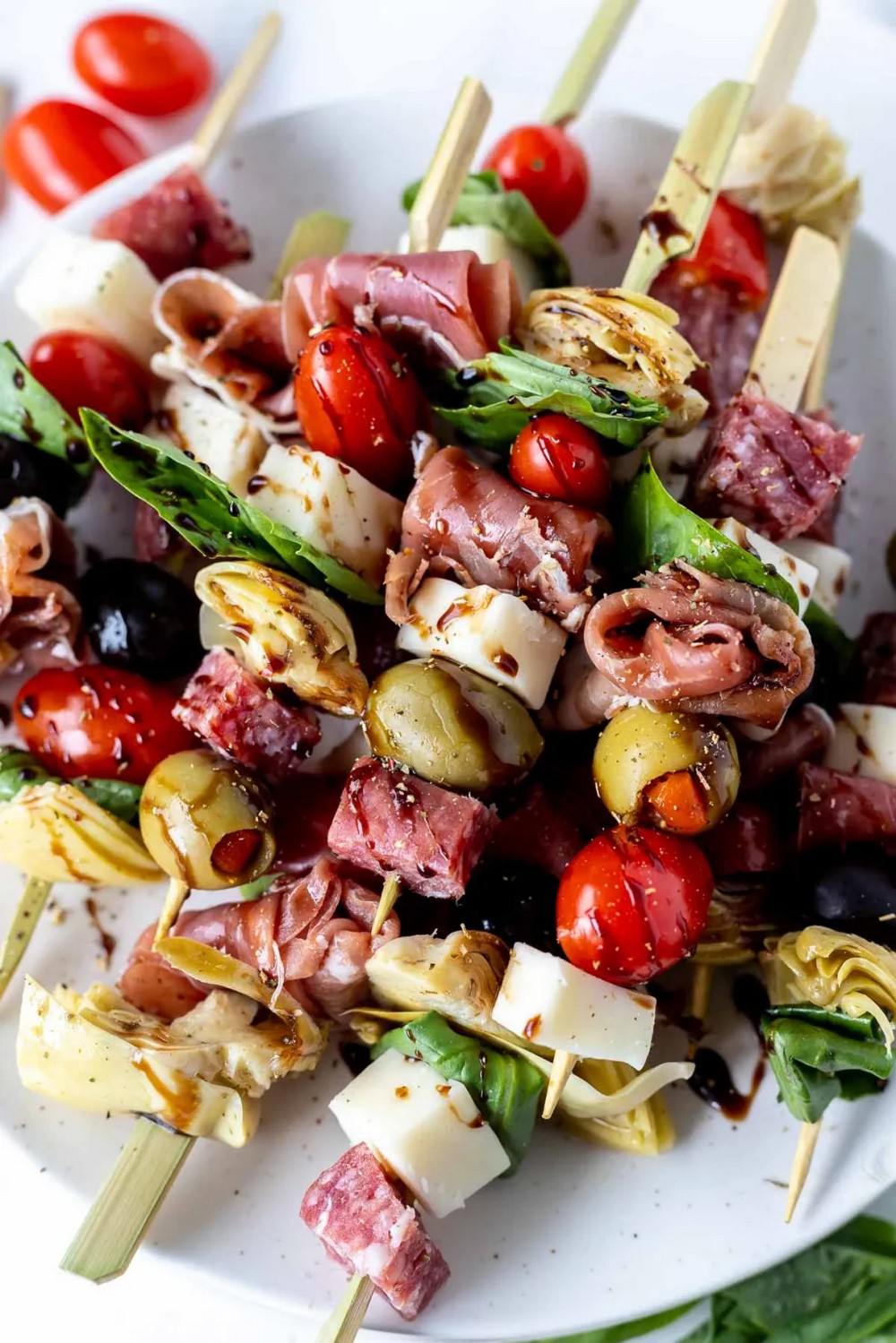 Easy Antipasto Skewers