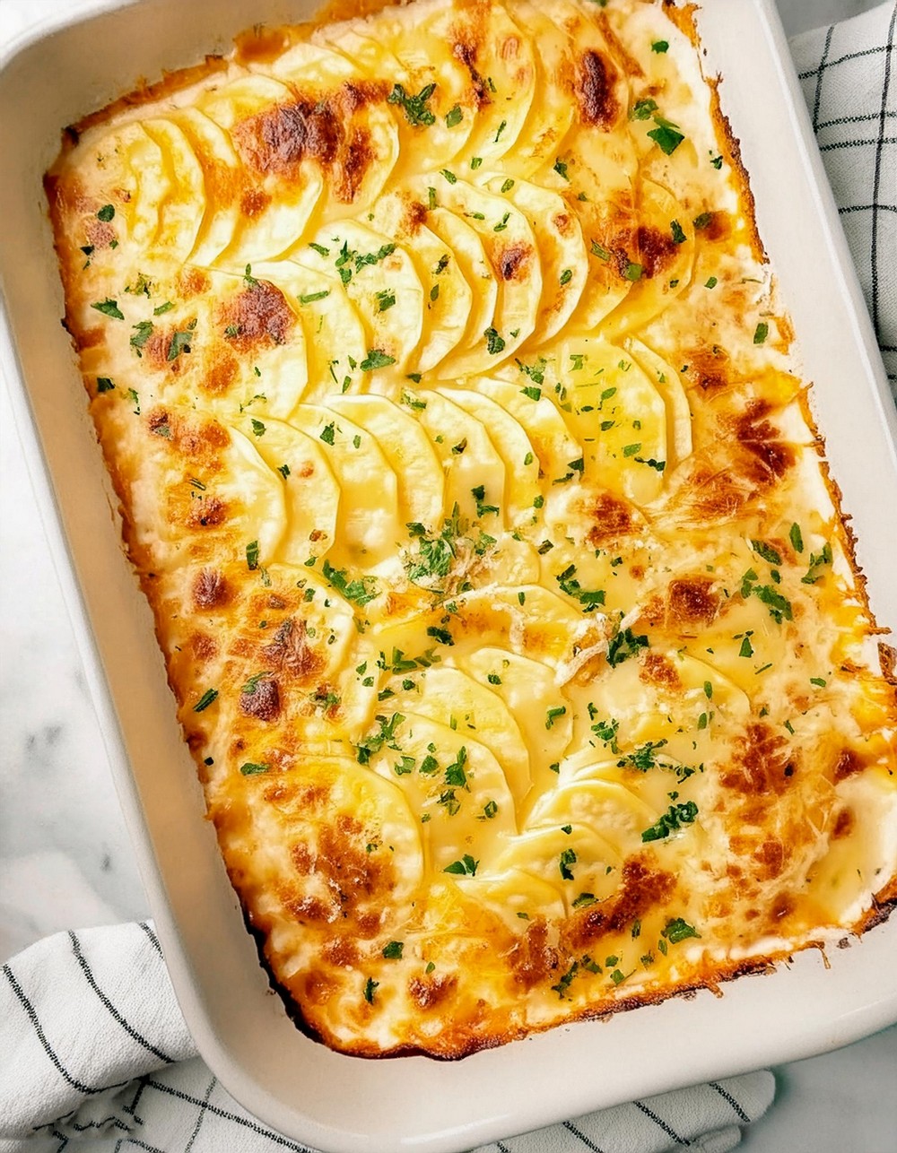 Easy Cheesy Scalloped Potatoes 1