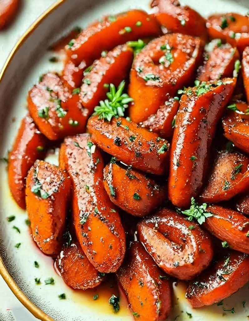 Cranberry-orange Glazed Carrots Recipe - Julie Ann Art