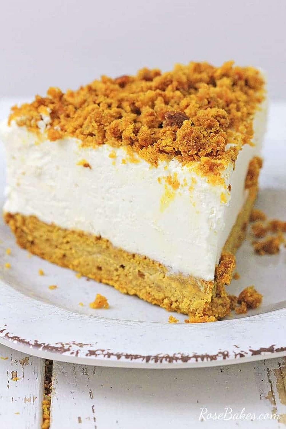 Pumpkin Bread Bottom Cheesecake