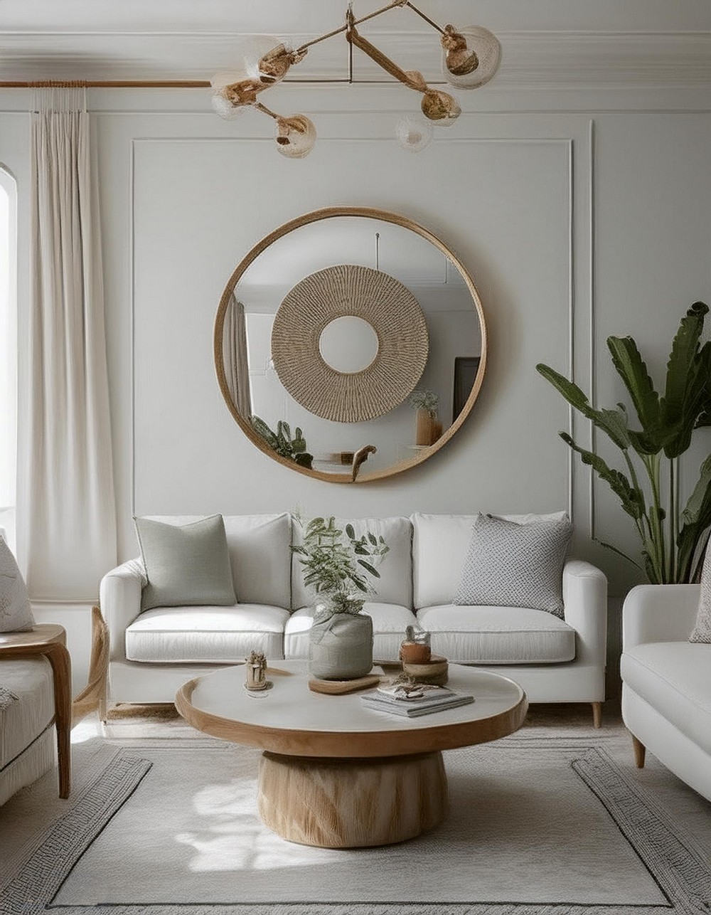 Laid Back Mediterranean Living Room Decor