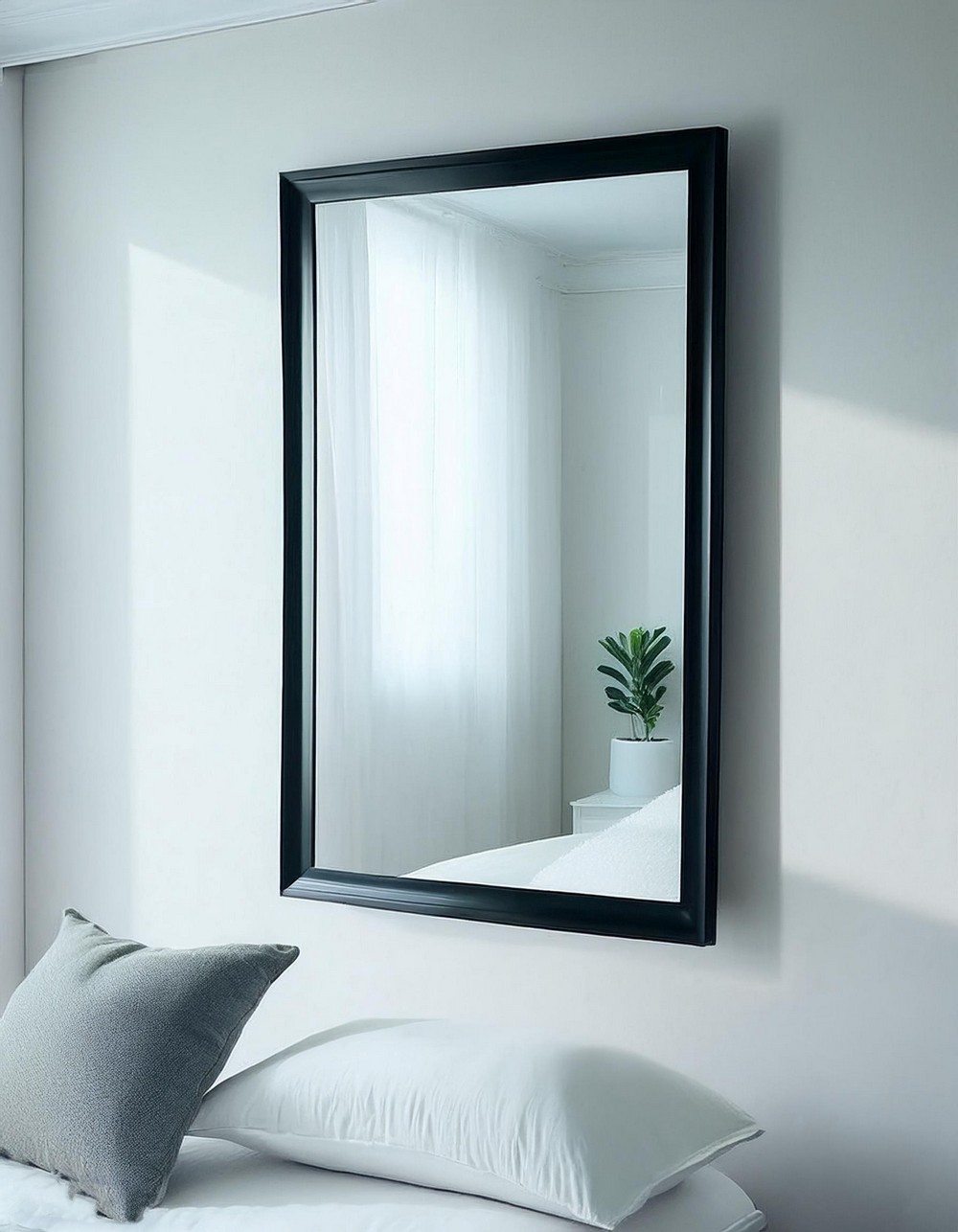Minimalist Black Frame Mirror