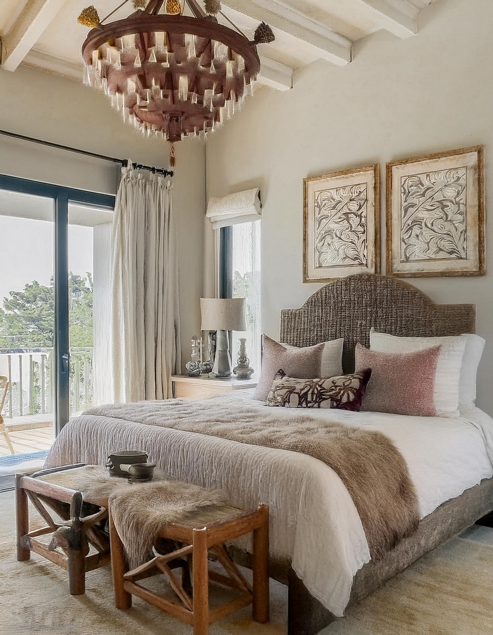 Standard Mediterranean Style Bedroom