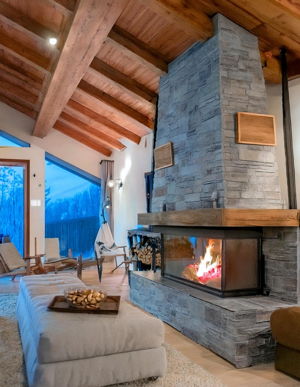 Traditional Furniture Fireplace Mantel Decor